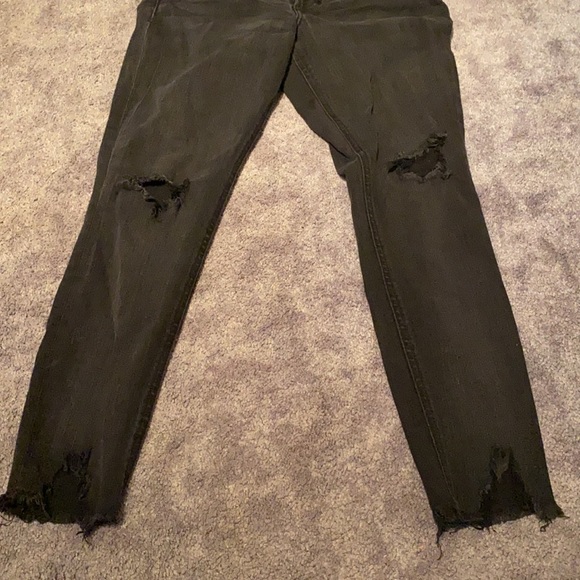 Express Black Ripped Jeans - Picture 3 of 5